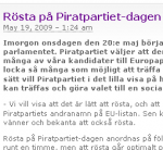 rösta rösta