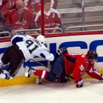 Stamkos and Johansson Falling In the Corner Stamkos and Johansson Falling In the Corner