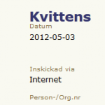 Kvittens